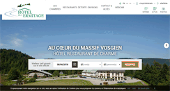 Desktop Screenshot of ermitage-vosges.com