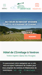 Mobile Screenshot of ermitage-vosges.com